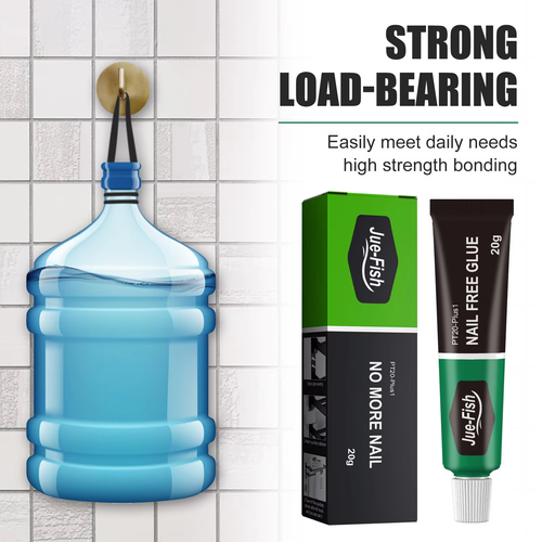 Multifunctional nail-free adhesive for kitchen bathroom wall strong structural glass glue transparent non-porous household sundries