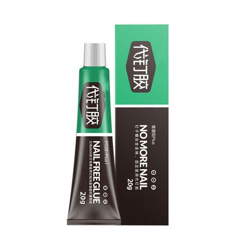 Multifunctional nail-free adhesive for kitchen bathroom wall strong structural glass glue transparent non-porous household sundries
