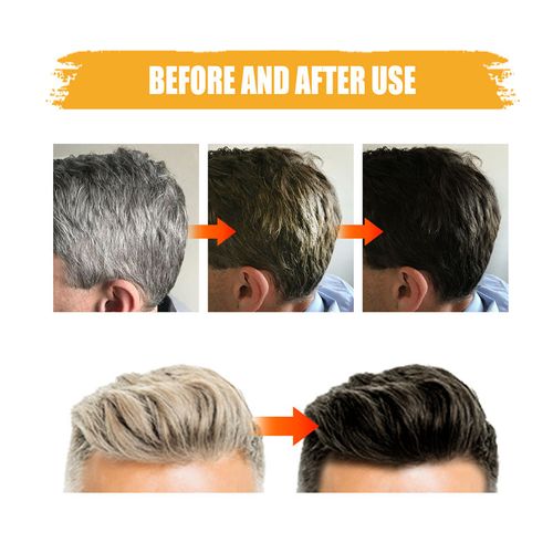 Men's Shampoo Bar for Turning Gray Hair Black