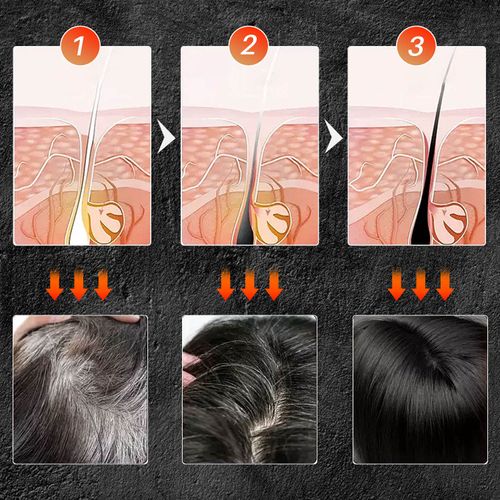 Men's Shampoo Bar for Turning Gray Hair Black