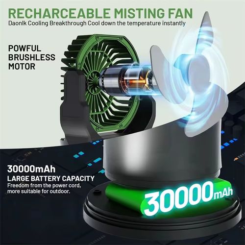 Misting fan