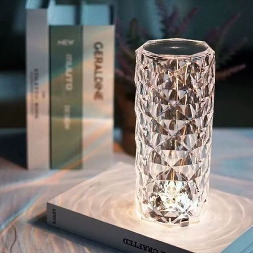 Rechargeable 3-Color LED Rose Night Light