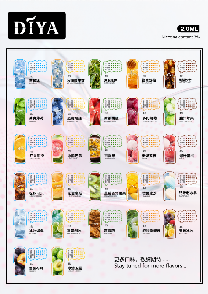 DIYA煙彈 以一代通用搭配日常替換為重點，更重視密封與匹配度