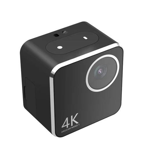 Mini câmara desportiva portátil 4K de alta definição, câmara antivibração montada na cabeça, gravador portátil sem fios Wi-Fi para ambientes exteriores