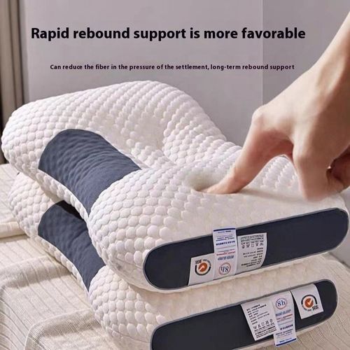 Massage pillow Neck pillow Non-collapse cervical pillow