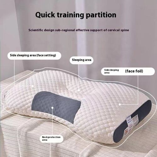 Massage pillow Neck pillow Non-collapse cervical pillow