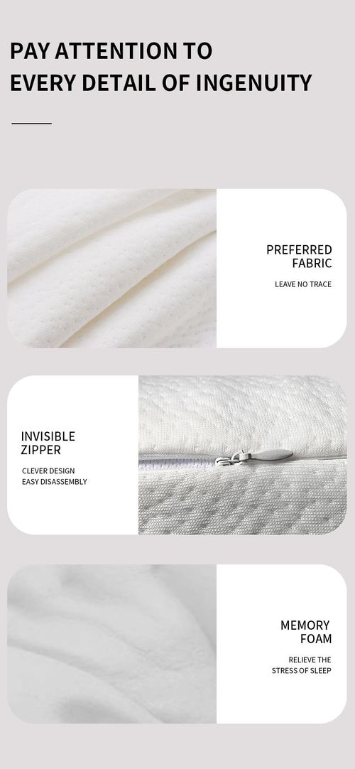 Novidades Almofada ergonómica de espuma viscoelástica Butterfly Side Sleeper Pillow