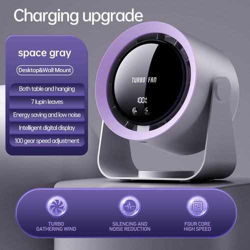 Mini ventilador elétrico de mesa para dormitório USB ventilador de mesa