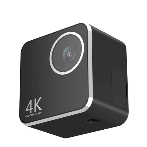 Mini câmara desportiva portátil 4K de alta definição, câmara antivibração montada na cabeça, gravador portátil sem fios Wi-Fi para ambientes exteriores