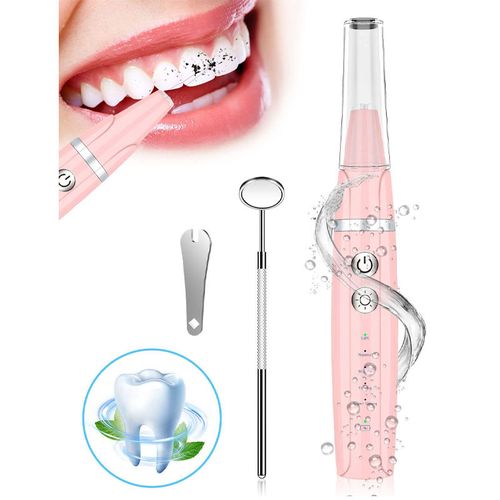 Produto de limpeza de dentes ultrassónico para limpar dentes amarelos, manchas de fumo e branquear os dentes