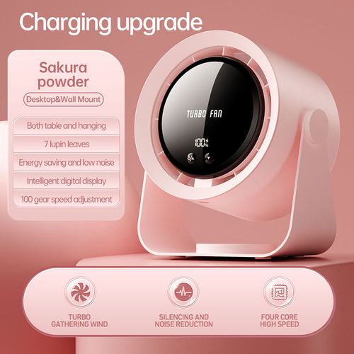 Mini ventilador elétrico de mesa para dormitório USB ventilador de mesa