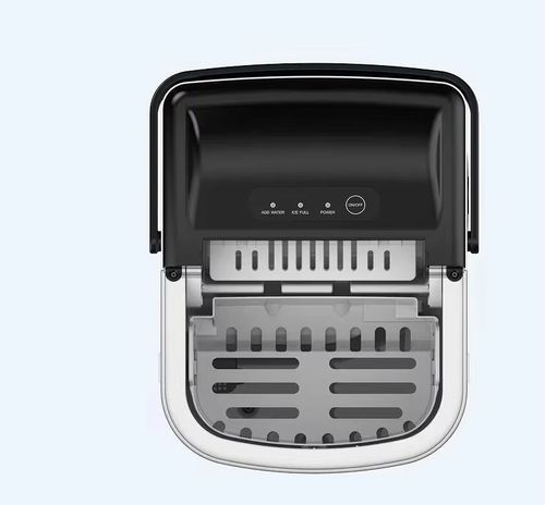 Mini máquina de gelo elétrica portátil em forma de bala em aço inoxidável