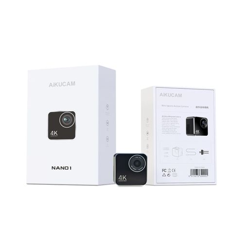 Mini câmara desportiva portátil 4K de alta definição, câmara antivibração montada na cabeça, gravador portátil sem fios Wi-Fi para ambientes exteriores