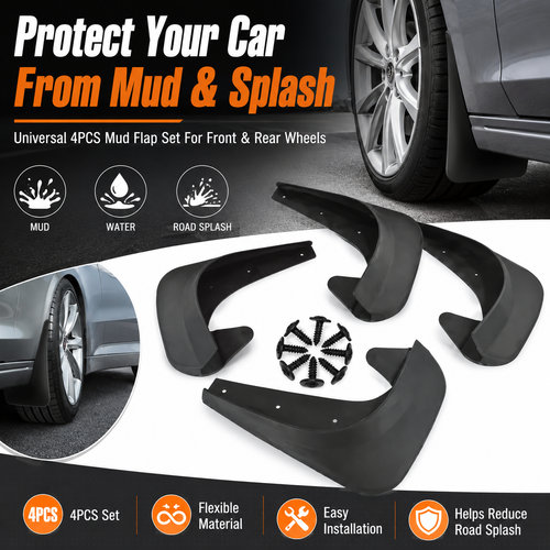 Car Mud Flaps | High-Quality EVA Plastic Car Mud Flaps | Waterproof and Splash-Proof Car Mud Flaps.Stock |48H Dispatch |COD Orders are dispatched within 48 hours from our Nairobi warehouse. Delivery takes 1–3 working days.