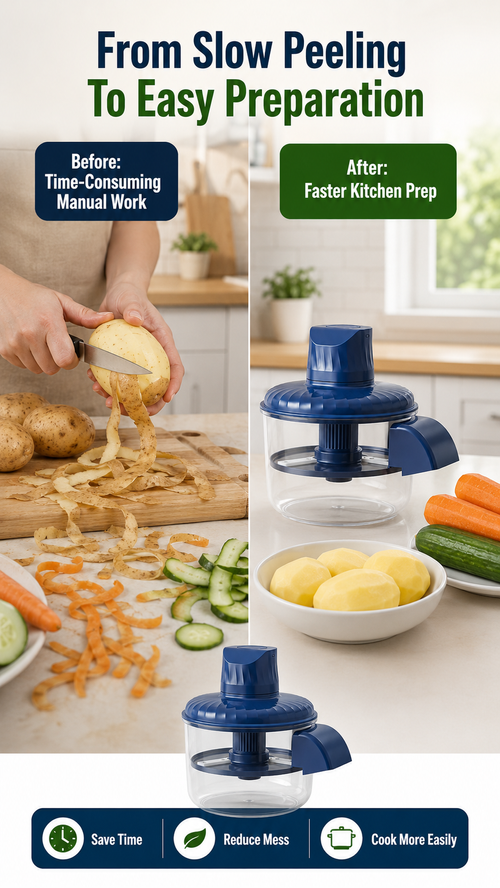Fully Automatic Home Fruit and Vegetable Peeler, Electric Fruit Peeler, Green Grape Peeling Tool, Garlic Peeler.Stock |48H Dispatch |COD Orders are dispatched within 48 hours from our Nairobi warehouse. Delivery takes 1–3 working days.