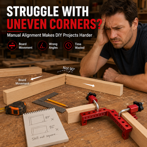 Carpentry Right-Angle Clamp, Panel Clamping Clamp, 90-Degree Right-Angle Positioning Ruler, Aluminum Alloy Height Gauge.Stock |48H Dispatch |COD Orders are dispatched within 48 hours from our Nairobi warehouse. Delivery takes 1–3 working days.