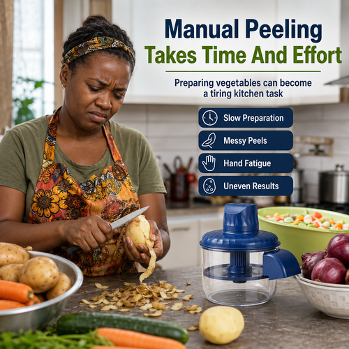 Fully Automatic Home Fruit and Vegetable Peeler, Electric Fruit Peeler, Green Grape Peeling Tool, Garlic Peeler.Stock |48H Dispatch |COD Orders are dispatched within 48 hours from our Nairobi warehouse. Delivery takes 1–3 working days.