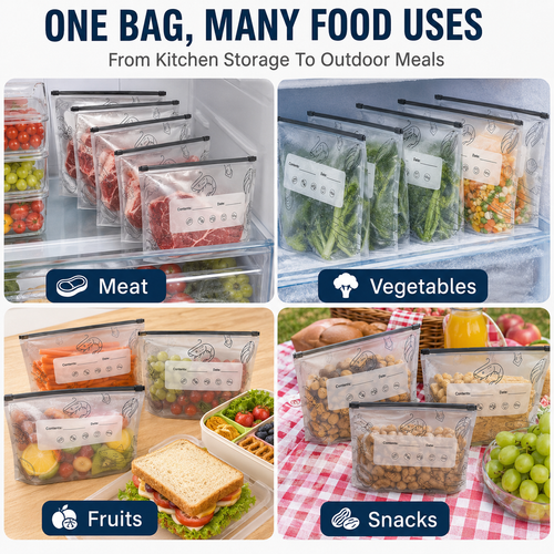 Aluminum Foil Food Storage Bags: Thickened, Extra-Large, Food-Grade Zipper Bags—Specialized Storage Bags for Household Refrigerators and Freezers.Stock |48H Dispatch |COD Orders are dispatched within 48 hours from our Nairobi warehouse. Delivery takes 1–3 working days.