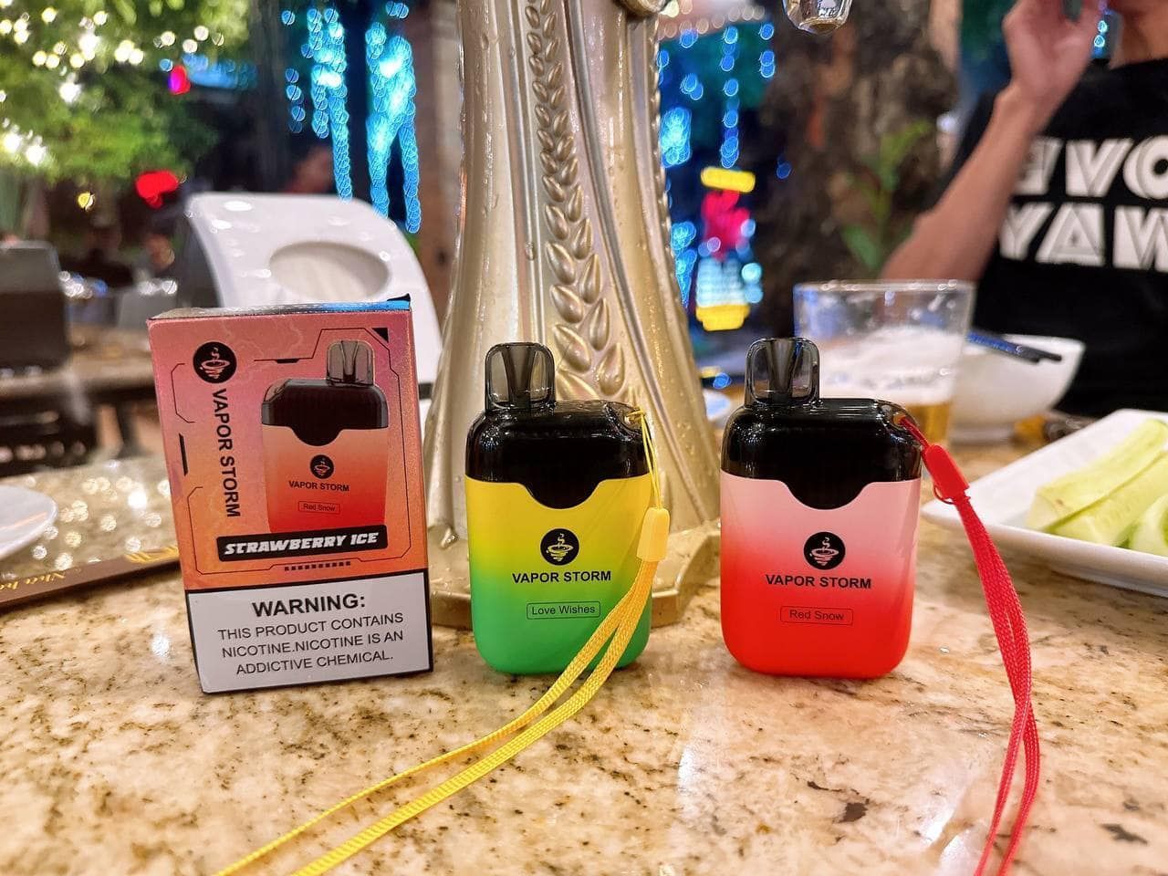 VAPOR STORM風暴 7500口 可充電 拋棄式電子煙