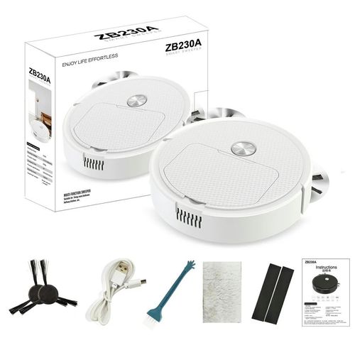 Hot Sale Automatic Robot Vacuum Cleaner Low Noise Intelligent Sweeping Robot Capacity Battery Floor Cleaning Robot