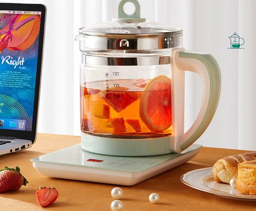 Multi Functional Office Home Health Tea Maker High Borosilicate Glass Electric Kettle for Boiling Water