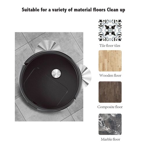 Hot Sale Automatic Robot Vacuum Cleaner Low Noise Intelligent Sweeping Robot Capacity Battery Floor Cleaning Robot