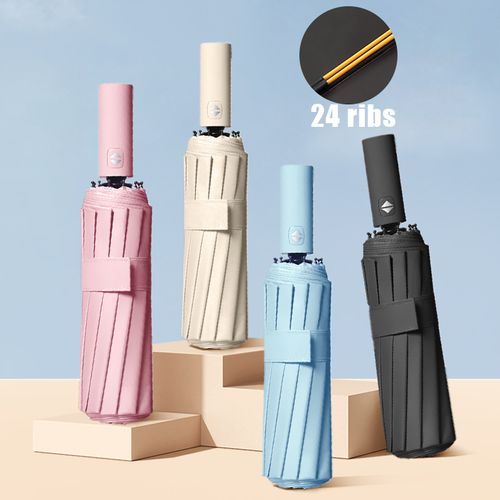 Factory Wholesales Low Price Umbrella Windproof Folding Custom logo Umbrella for the Rain Anti UV Rain Sun Double Frame Umbrella