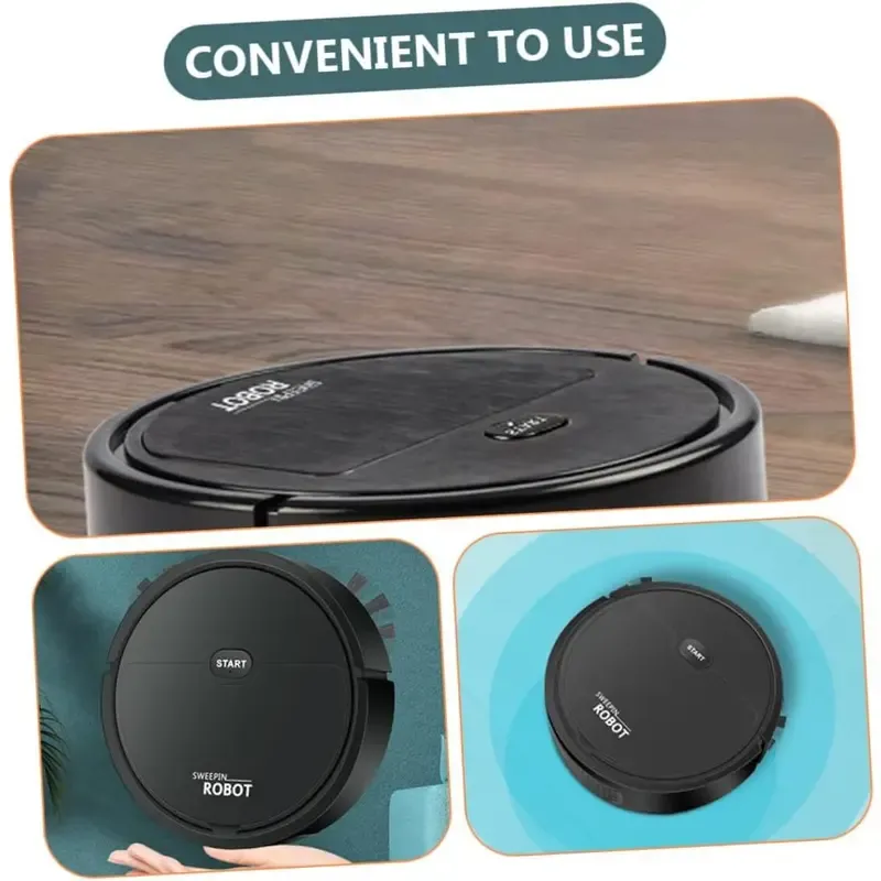 Robot Vacuum , USB Charging,Slim Low Noise Design, Suitable for Pet Hair, Hard Floors and Daily Cleaning, Automatic Directional Mop, Pet Hair Cleaning | Robot Vacuum Cleaner