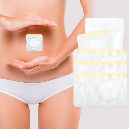 Low Value Castor Oil Wraps Organic Pressed Castor Oil Pack One-off Belly Button Sticker Breathable Castor Oil Belly Button Patch