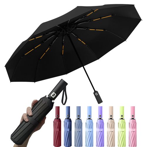 Factory Wholesales Low Price Umbrella Windproof Folding Custom logo Umbrella for the Rain Anti UV Rain Sun Double Frame Umbrella