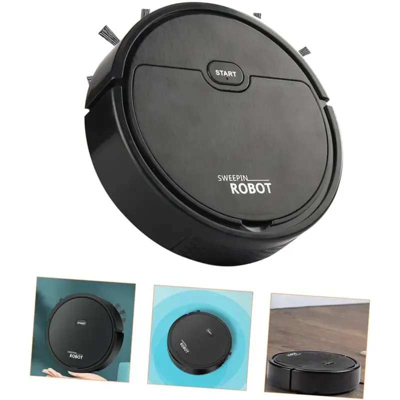 Robot Vacuum , USB Charging,Slim Low Noise Design, Suitable for Pet Hair, Hard Floors and Daily Cleaning, Automatic Directional Mop, Pet Hair Cleaning | Robot Vacuum Cleaner