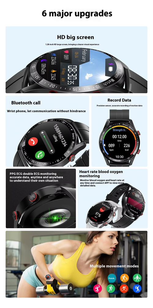 Popular Smart Watch: Bluetooth Calls, Fitness Tracking, iOS Compatible & Water-Resistant