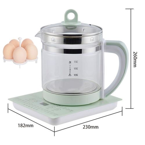 Multi Functional Office Home Health Tea Maker High Borosilicate Glass Electric Kettle for Boiling Water