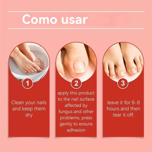 Ximonth Parche de Reparo de Unhas Fungosas🌿 Ingredientes Vegetais Reparo Profundo 8 Horas 21 Parches Uso Dia e Noite