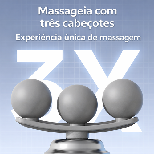Pistola de Massagem Profissional Potente | 6 Velocidades | Alívio Muscular Rápido
