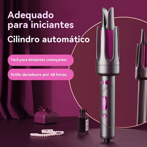 Bobina de Cabelo Automática 2025 – Cachos Perfeitos Rápidos e Sem Esforço para Todos os Tipos de Cabelo!