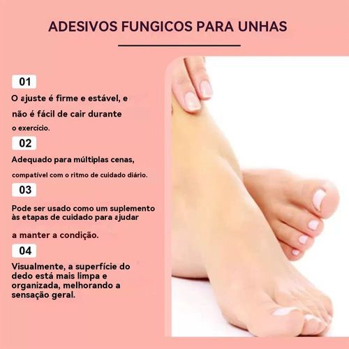 Ximonth Parche de Reparo de Unhas Fungosas🌿 Ingredientes Vegetais Reparo Profundo 8 Horas 21 Parches Uso Dia e Noite
