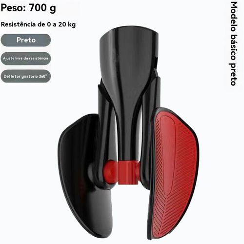 Aparelho de treino de Kegel unissexo para tonificar as pernas.