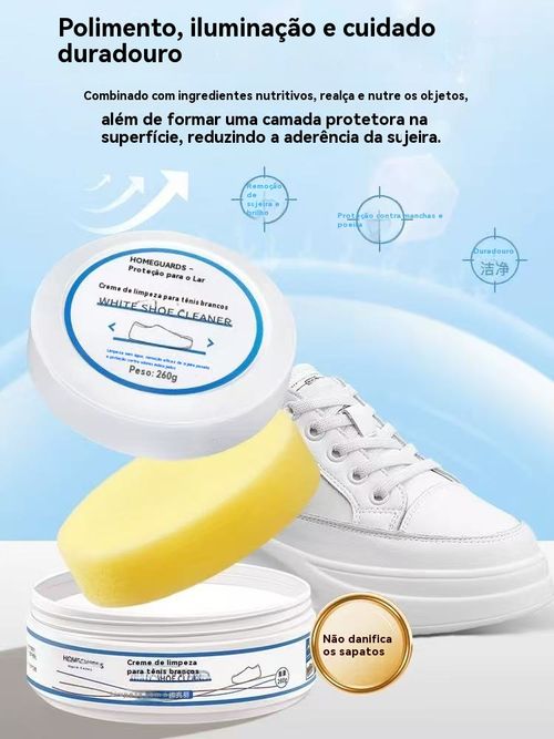 Sapatosranco: Limpeza Profunda para Seus Sapatos Brancos, Brilho Incomparável!