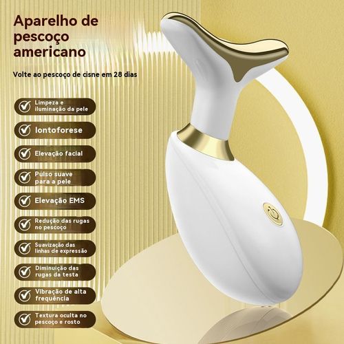 Massajador Facial Golfinho: Revitalize Sua Pele Instantaneamente com o Toque Mágico!