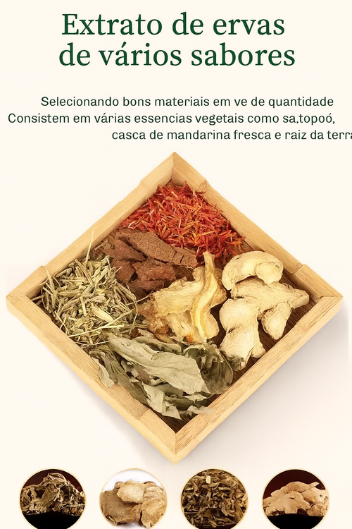 Creme Herbal Natural para Coceira, Fungos e Irritação da Pele | Ba Du Pi Le Kang