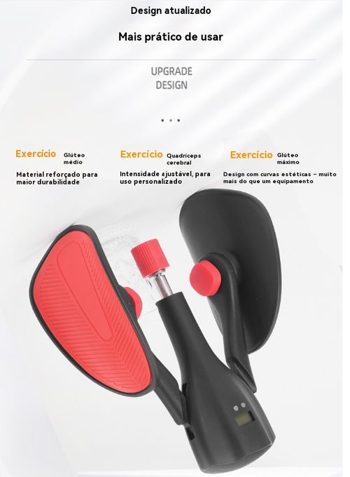 Aparelho de treino de Kegel unissexo para tonificar as pernas.