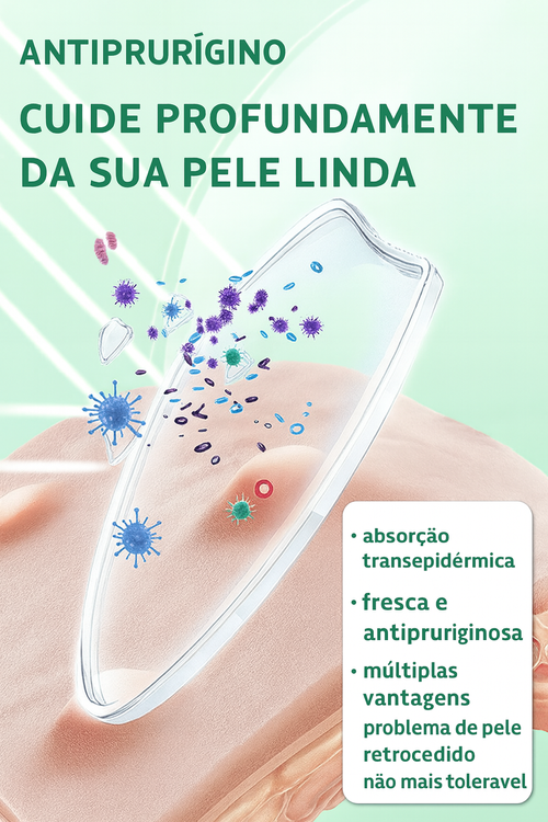 Creme Herbal para Coceira nos Pés, Mau Odor, Descamação e Desconforto | Alívio Rápido e Uso Diário