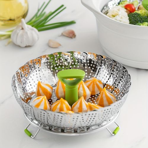 Stainless Steel Folding Steamer Insert
