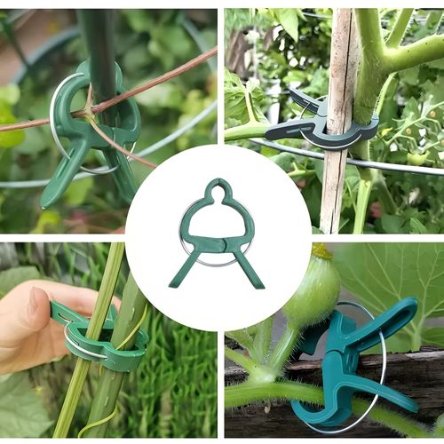 🔥50pcs Adjustable Plant Support Clips