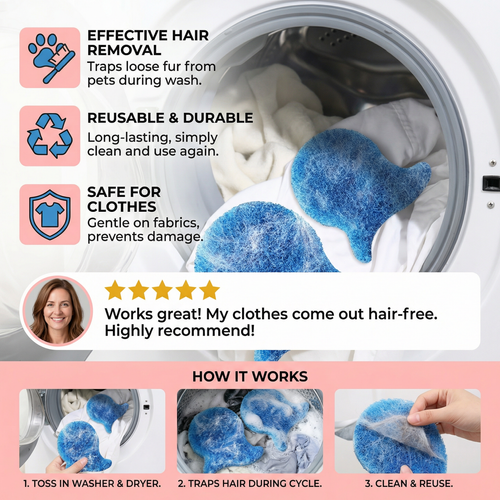Washing Machine Pet Hair Remover
