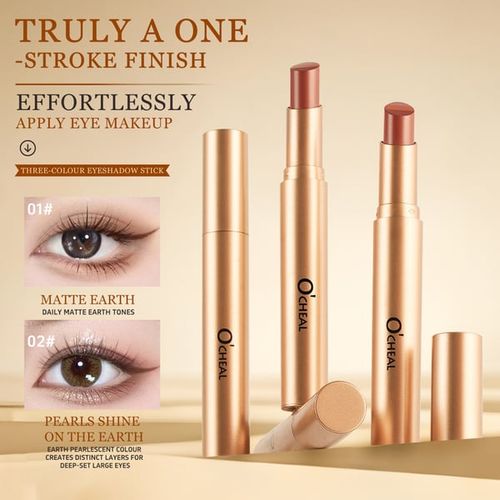 3 Shade Cream Eyeshadow Stick