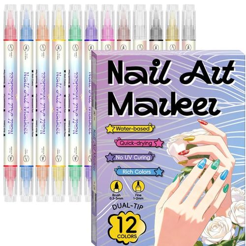 Dual‑Tip Nail Art Pens