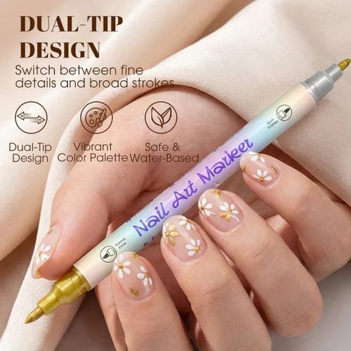Dual‑Tip Nail Art Pens