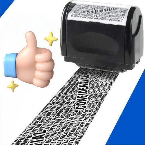🎁Hot Sale Promotion 49% OFF🔥Privacy Protection Security Roller Stamp